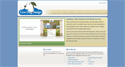 Desktop Screenshot of cowdogdesign.com